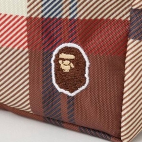 Bape Bathing Ape Plaid Tote/Bag | VERY RARE | NEW!!! 🦍🦧 - Picture 3 of 9